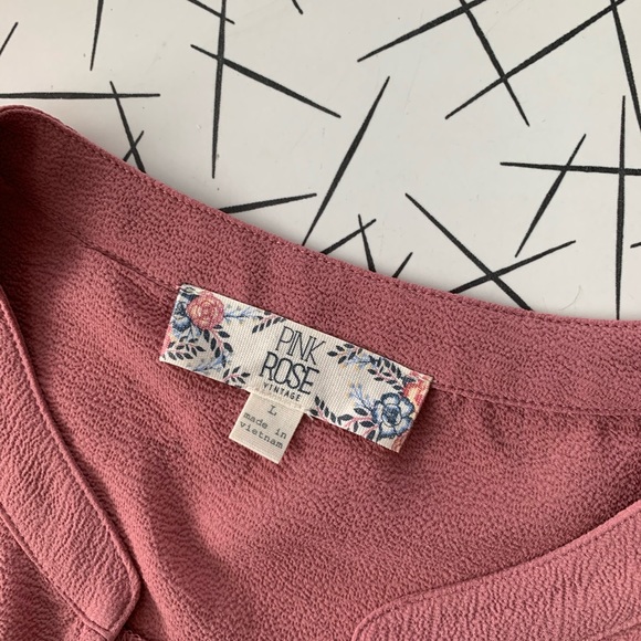 PINK ROSE blouse - Picture 6 of 6